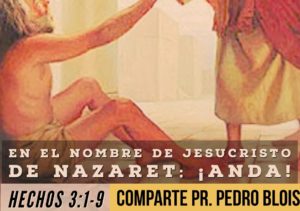 En el nombre de Jesucristo de Nazaret: ¡Anda!