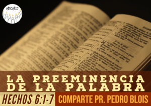 La preeminencia de la palabra