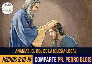 Ananías: El rol de la iglesia local