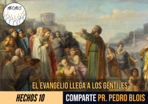El evangelio llega a los gentiles